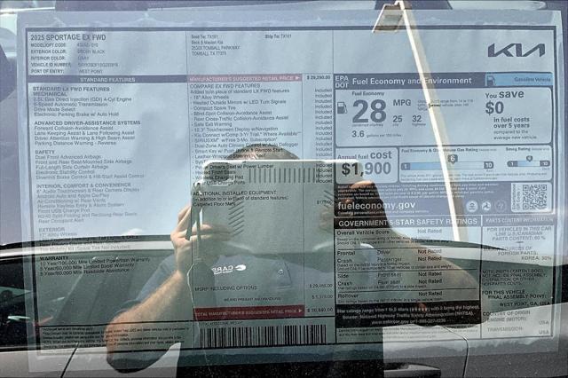 used 2025 Kia Sportage car, priced at $27,970