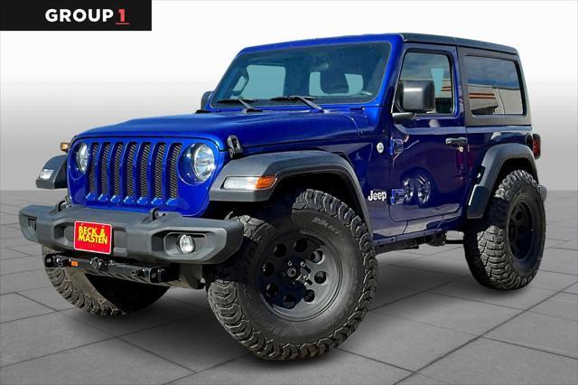 used 2018 Jeep Wrangler car, priced at $23,900
