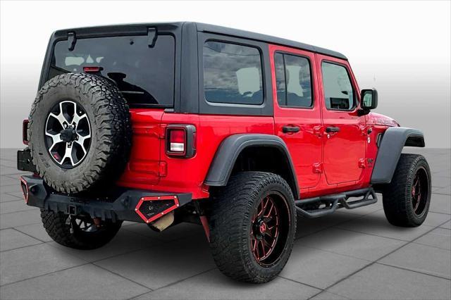 used 2020 Jeep Wrangler Unlimited car, priced at $27,987