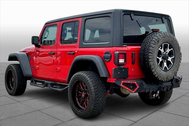 used 2020 Jeep Wrangler Unlimited car, priced at $27,987