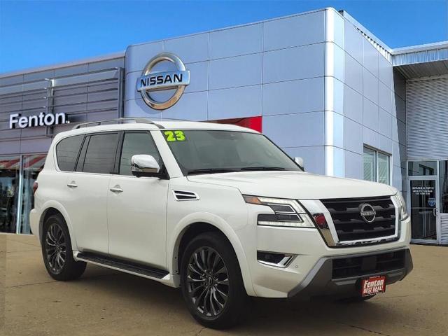 used 2023 Nissan Armada car, priced at $49,497