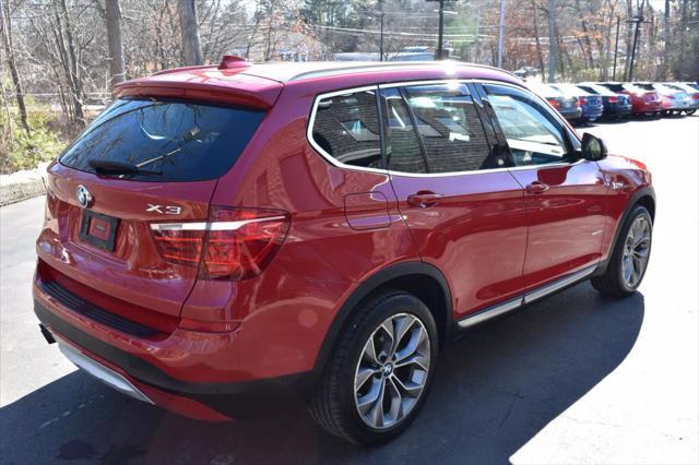 used 2016 BMW X3 car, priced at $13,495