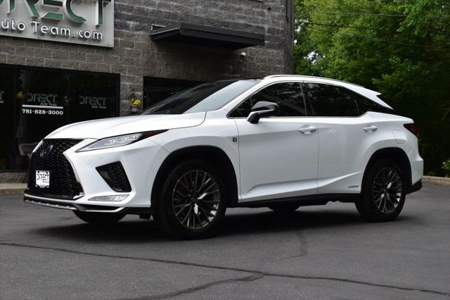 used 2021 Lexus RX 450h car, priced at $49,990