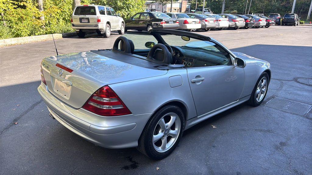 used 2001 Mercedes-Benz SLK-Class car, priced at $8,990