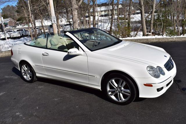 used 2008 Mercedes-Benz CLK-Class car, priced at $12,990