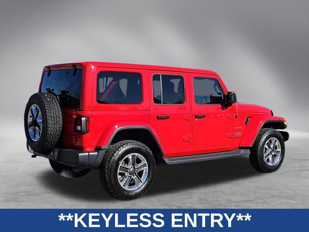 used 2021 Jeep Wrangler Unlimited car, priced at $31,988