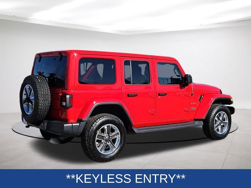 used 2021 Jeep Wrangler Unlimited car, priced at $32,988