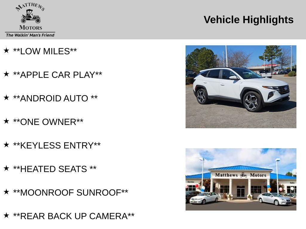 used 2022 Hyundai TUCSON Hybrid car, priced at $26,488