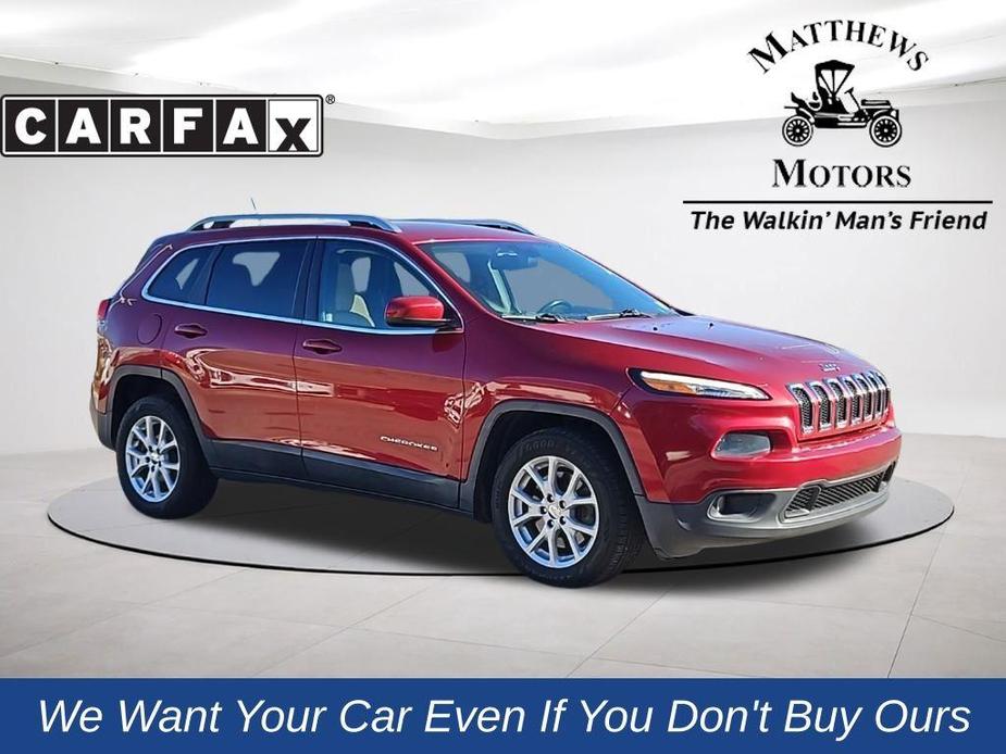 used 2015 Jeep Cherokee car, priced at $9,488