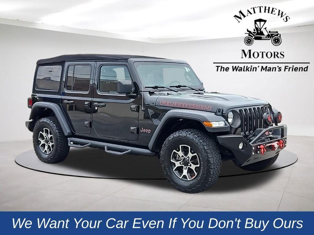 used 2021 Jeep Wrangler Unlimited car, priced at $36,988