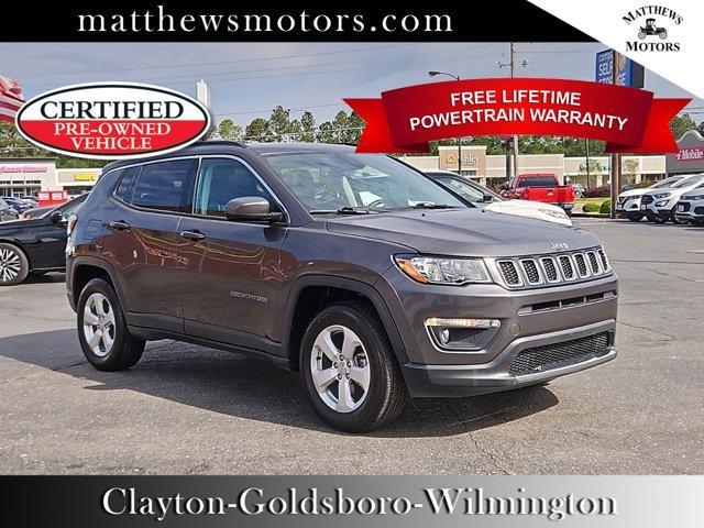 used 2021 Jeep Compass car, priced at $21,477