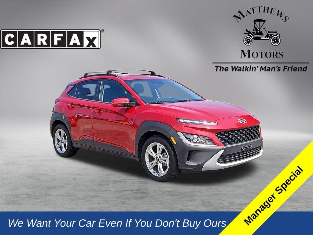 used 2022 Hyundai Kona car, priced at $20,288