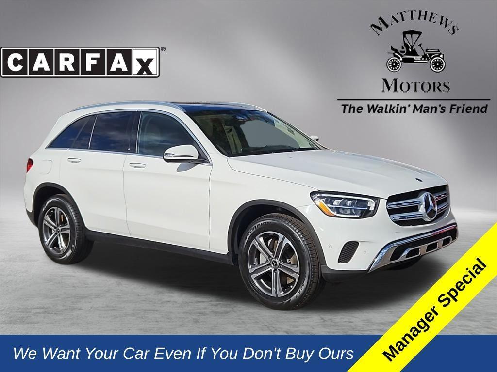 used 2021 Mercedes-Benz GLC 300 car, priced at $26,988