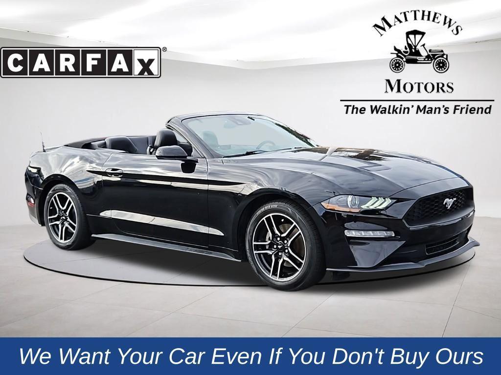 used 2022 Ford Mustang car, priced at $22,488