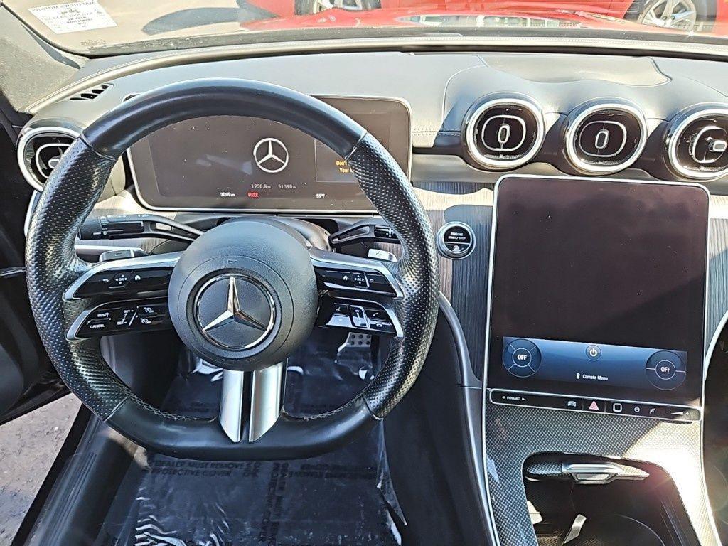 used 2023 Mercedes-Benz C-Class car, priced at $35,988