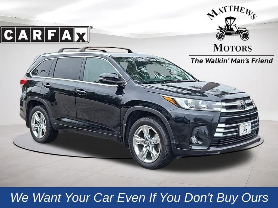 used 2018 Toyota Highlander car, priced at $27,988