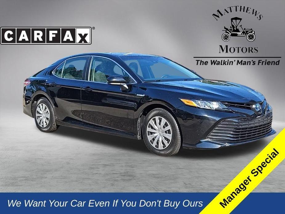 used 2020 Toyota Camry Hybrid car, priced at $21,288