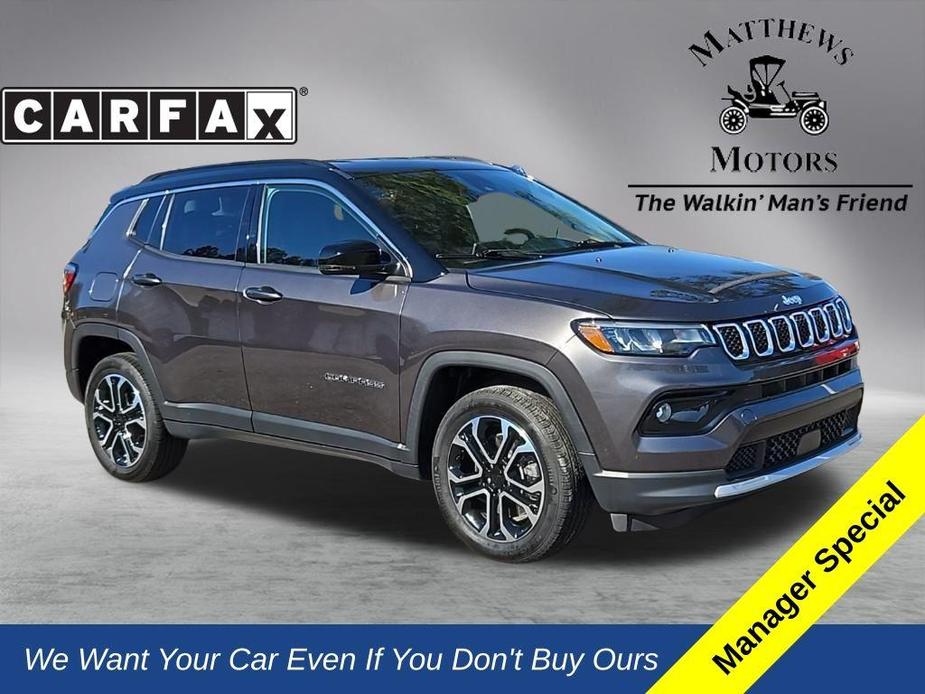 used 2023 Jeep Compass car, priced at $26,988