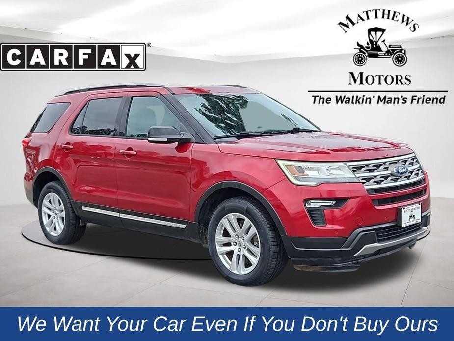 used 2018 Ford Explorer car, priced at $15,988