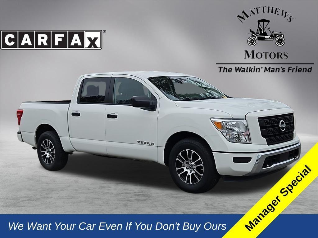 used 2023 Nissan Titan car, priced at $30,988