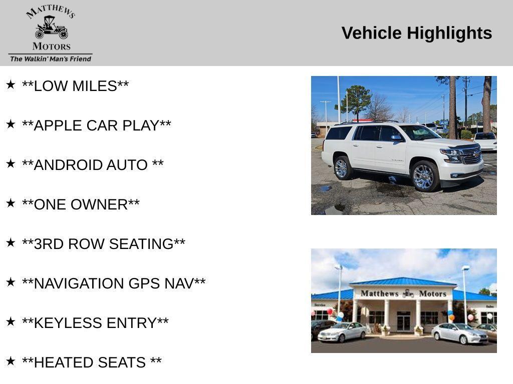 used 2020 Chevrolet Suburban car, priced at $46,288