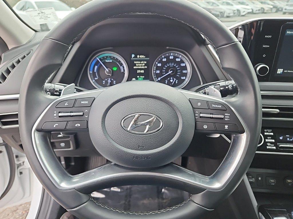 used 2021 Hyundai Sonata Hybrid car, priced at $19,988