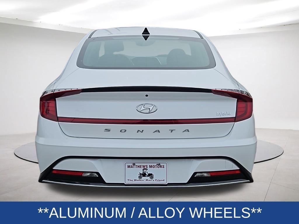 used 2021 Hyundai Sonata Hybrid car, priced at $19,988