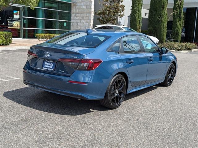 new 2025 Honda Civic Hybrid car, priced at $30,555