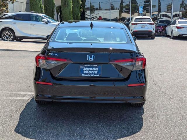 new 2025 Honda Civic car, priced at $25,345