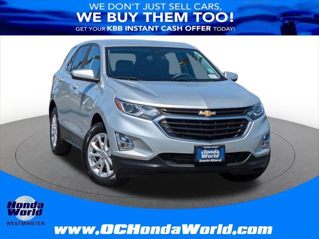 used 2021 Chevrolet Equinox car, priced at $19,639