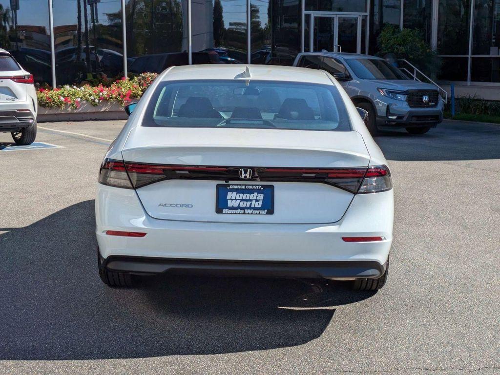 new 2025 Honda Accord car, priced at $29,945