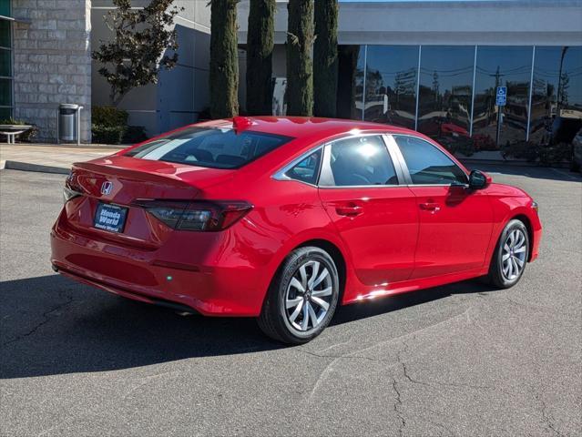 new 2025 Honda Civic car, priced at $25,345