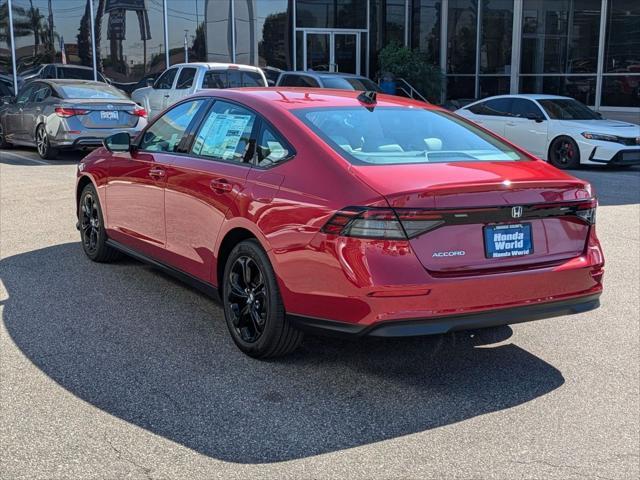 new 2025 Honda Accord car, priced at $32,110