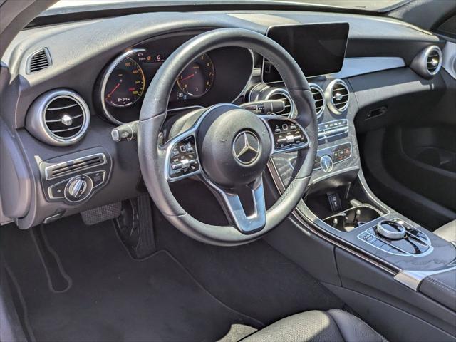 used 2021 Mercedes-Benz C-Class car, priced at $27,079