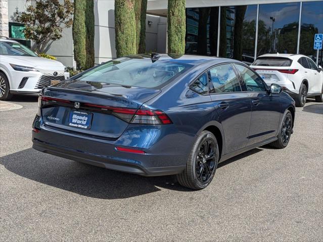 new 2025 Honda Accord car, priced at $31,655