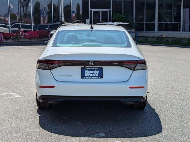 new 2025 Honda Accord car, priced at $32,165