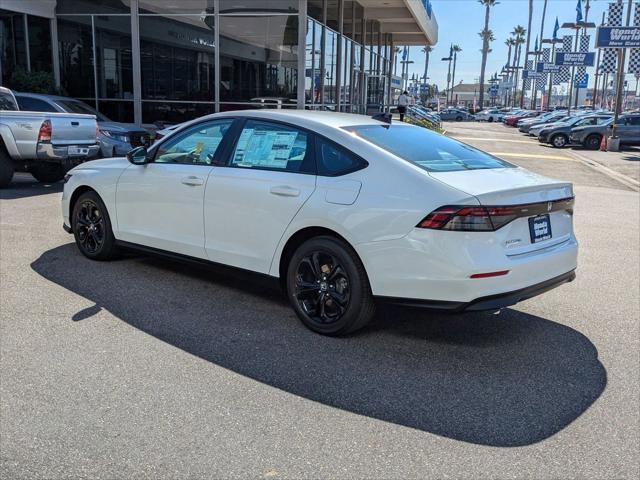 new 2025 Honda Accord car, priced at $32,110