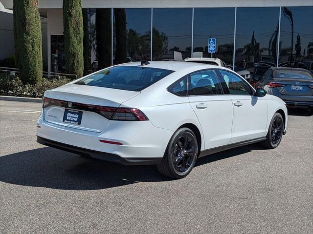 new 2025 Honda Accord car, priced at $32,110