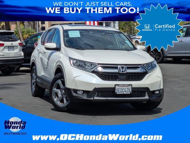 used 2018 Honda CR-V car, priced at $22,445
