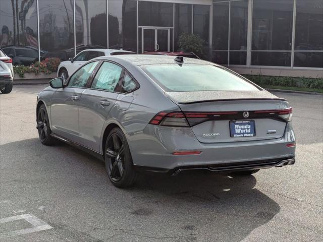 new 2025 Honda Accord Hybrid car, priced at $36,925