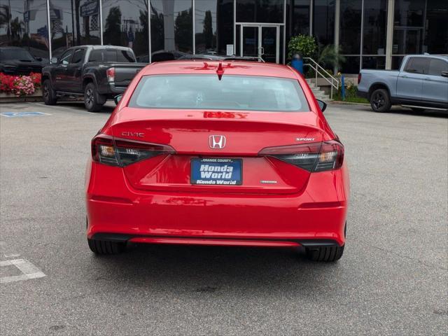 new 2025 Honda Civic Hybrid car, priced at $30,100