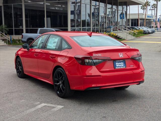 new 2025 Honda Civic Hybrid car, priced at $30,100