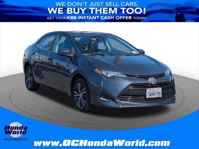 used 2017 Toyota Corolla car, priced at $15,716