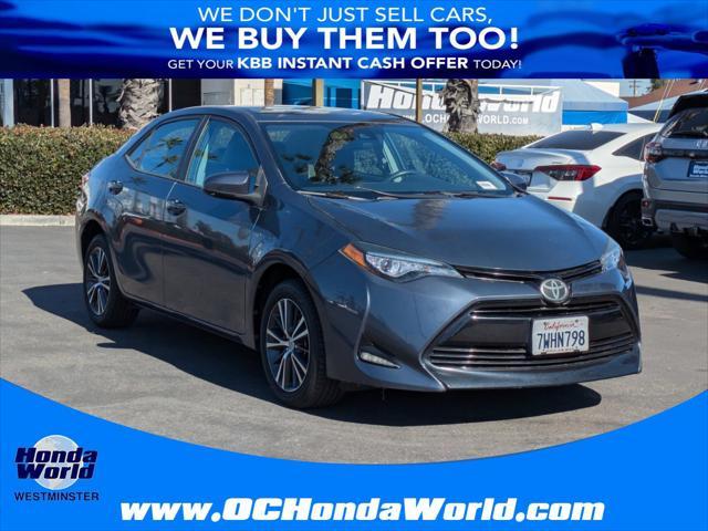 used 2017 Toyota Corolla car