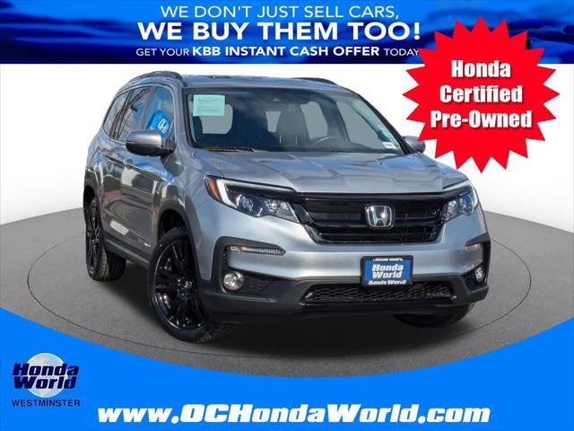 used 2022 Honda Pilot car