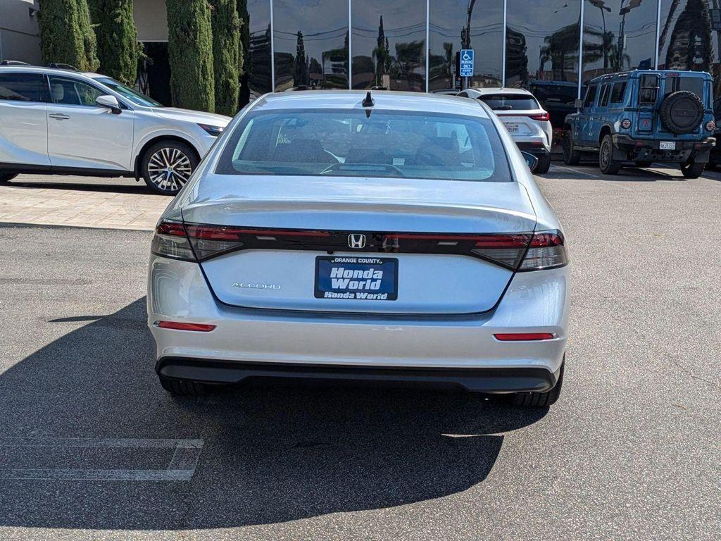new 2025 Honda Accord car, priced at $31,710