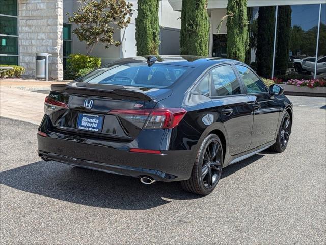 new 2025 Honda Civic Si car, priced at $31,045