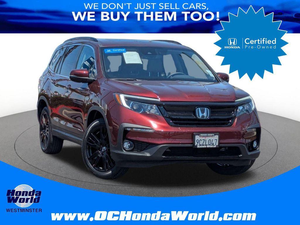 used 2022 Honda Pilot car, priced at $31,503