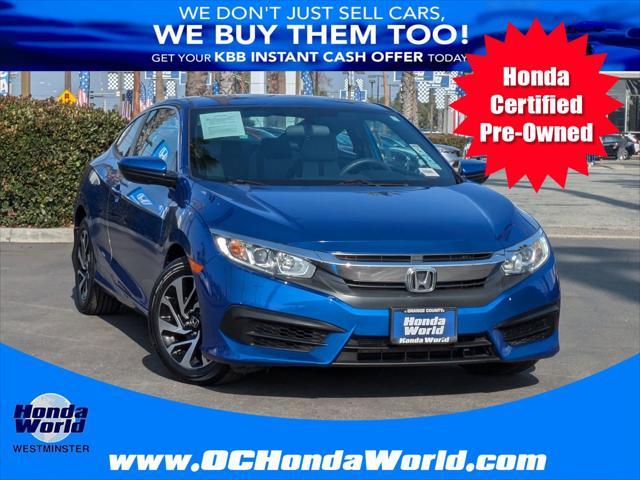 used 2018 Honda Civic car, priced at $21,498