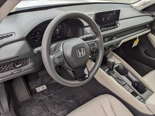 new 2024 Honda Accord car, priced at $31,460